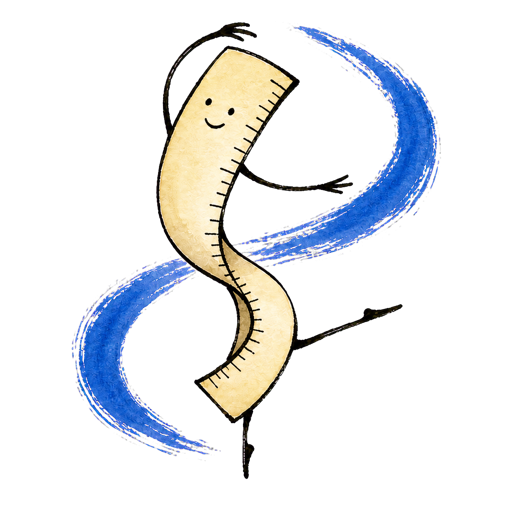 踊るものさしのキャラクター
